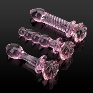 glass rose dildo