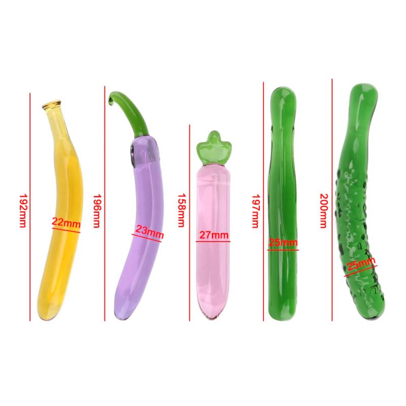 vegetable anal dildo