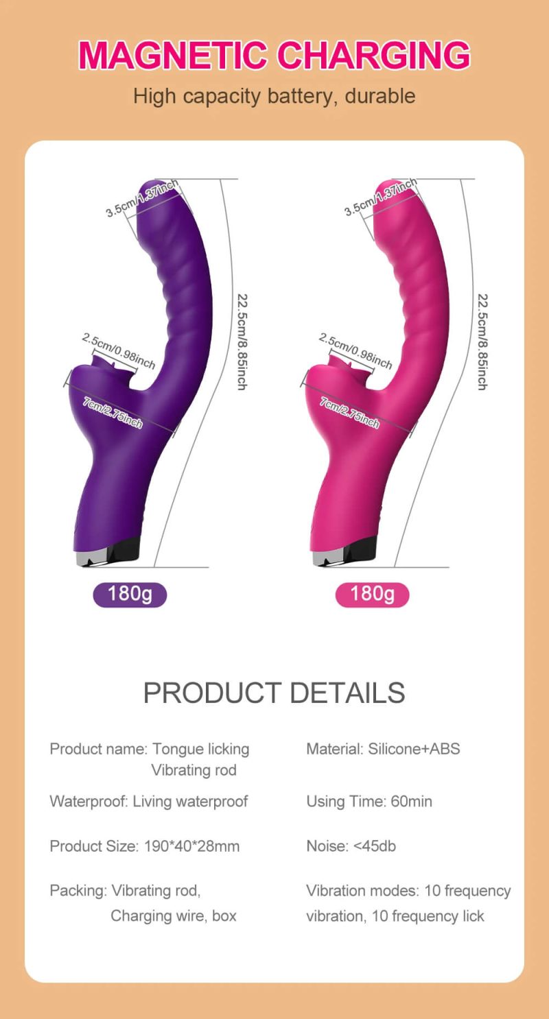 tongue licking vibrator